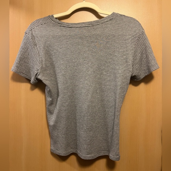 shop stevie striped short sleeve top - Picture 2 of 3